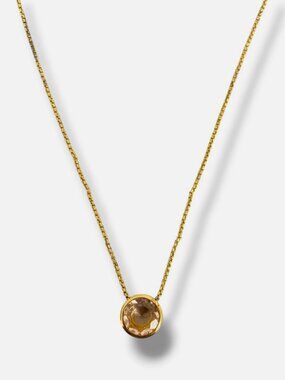 Dean Davidson Women's Gold Signature Knockout Morganite Pendant Necklace
